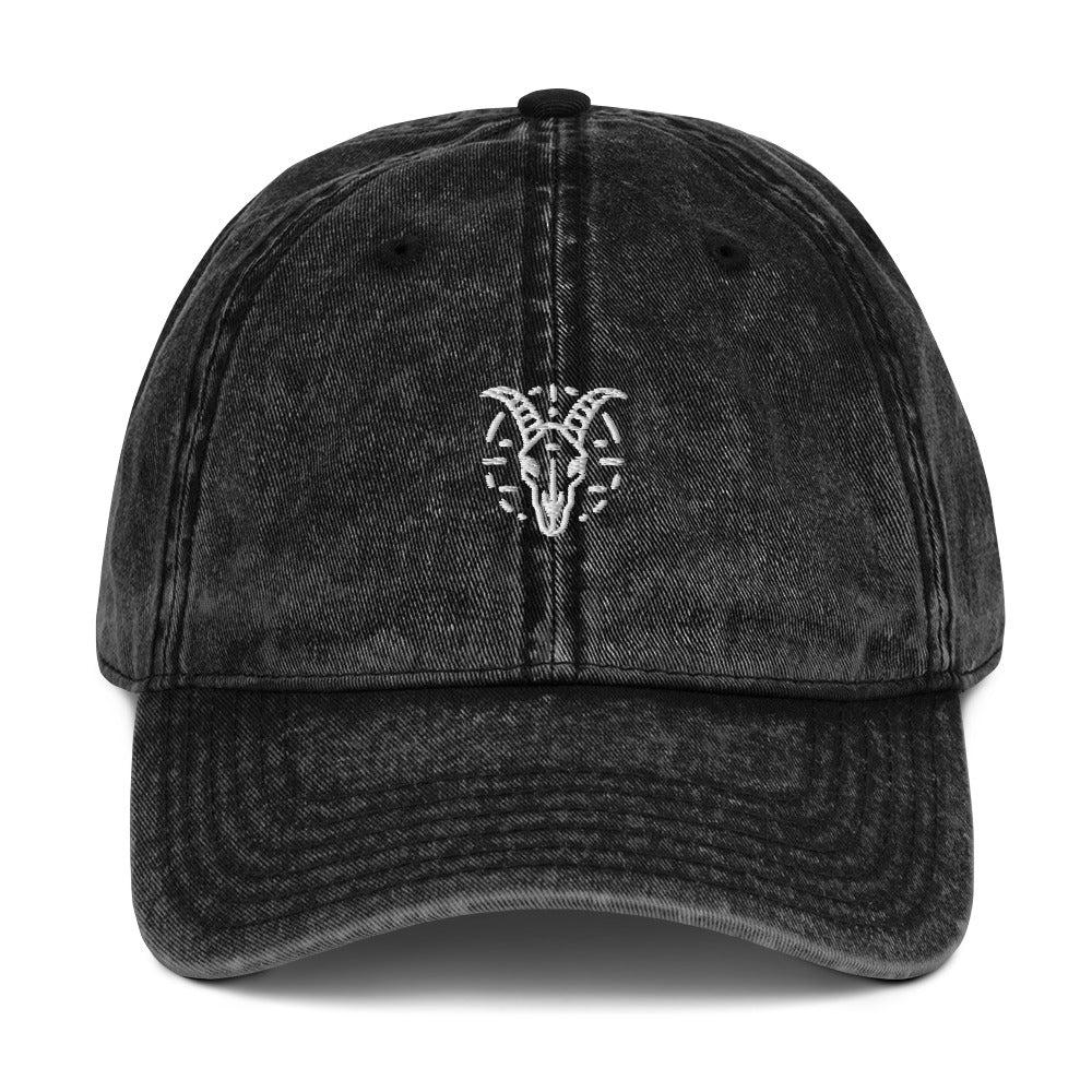 Vintage Goatality Cotton Twill Cap