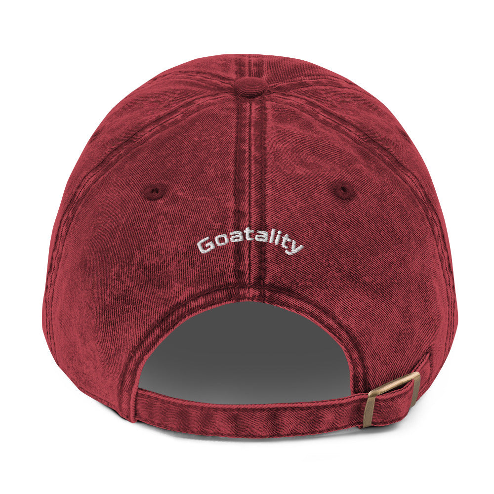 Vintage Goatality Cotton Twill Cap